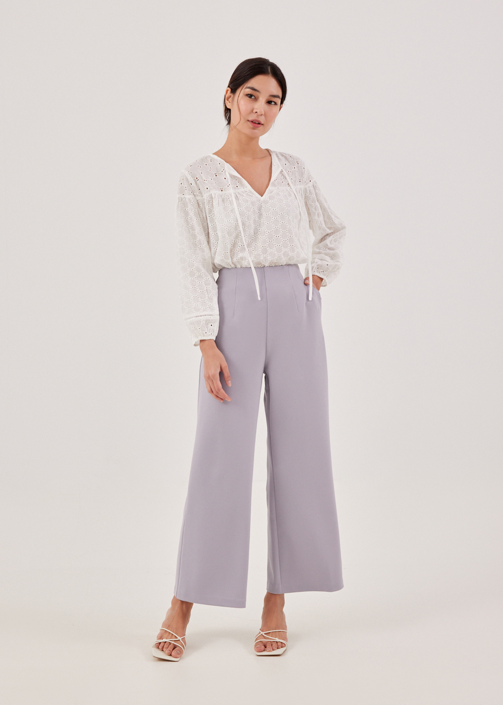 

Vivica Classic Wide Legged Pants-245-L