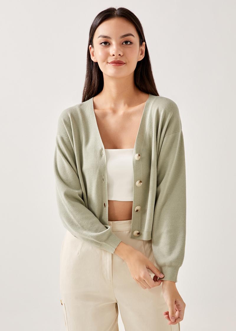 Erin Relaxed Button Down Cardigan