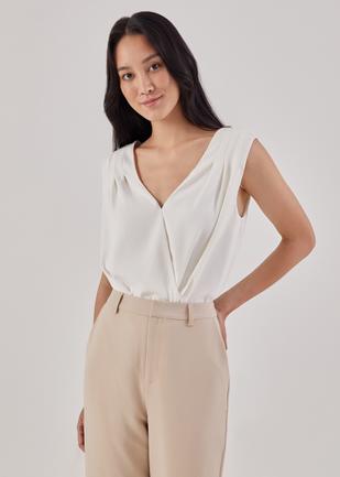 Elyse Wrap Front Top