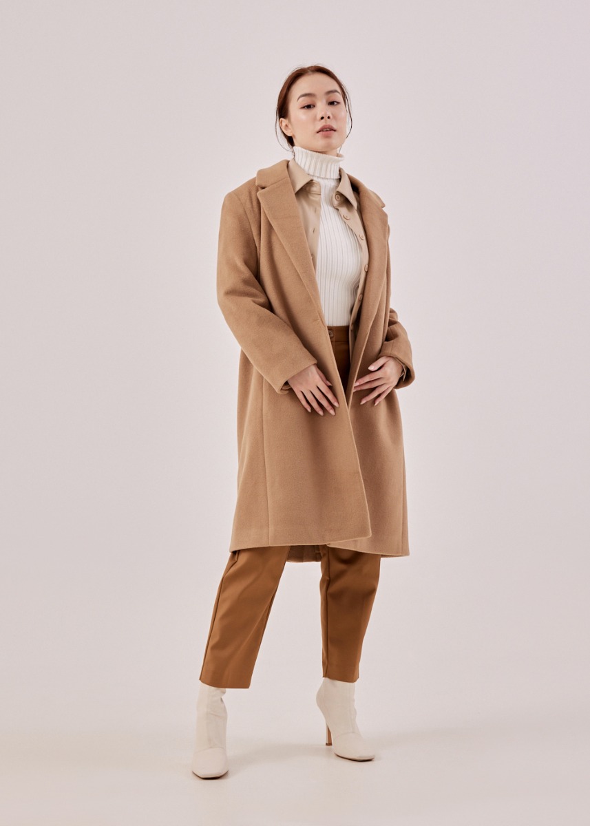 

Mavina Tailored Slim Coat-276-XS
