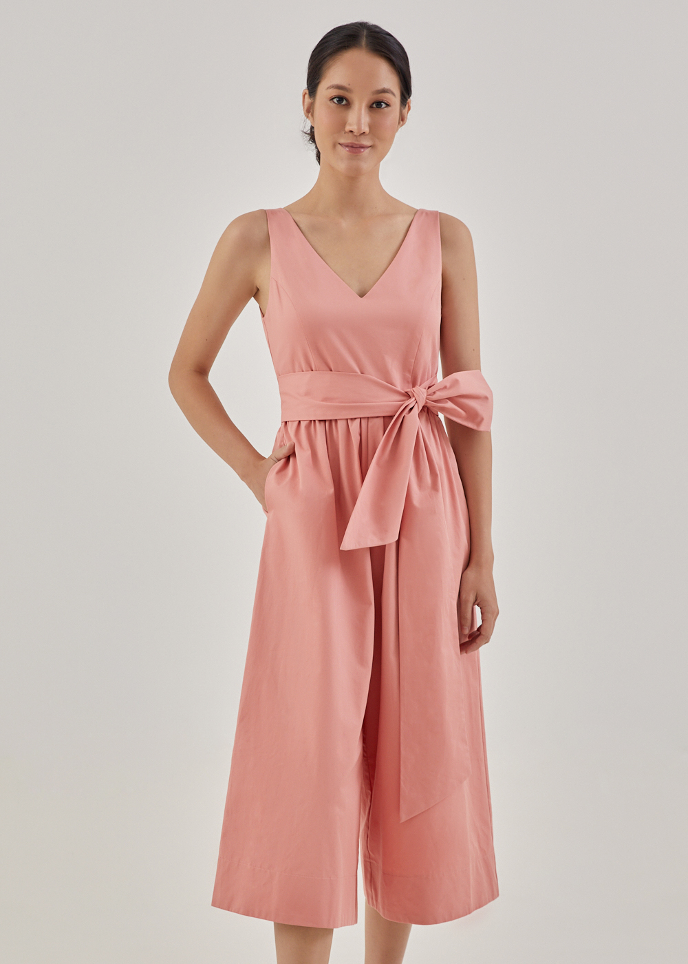 J crew wrap tie hot sale jumpsuit