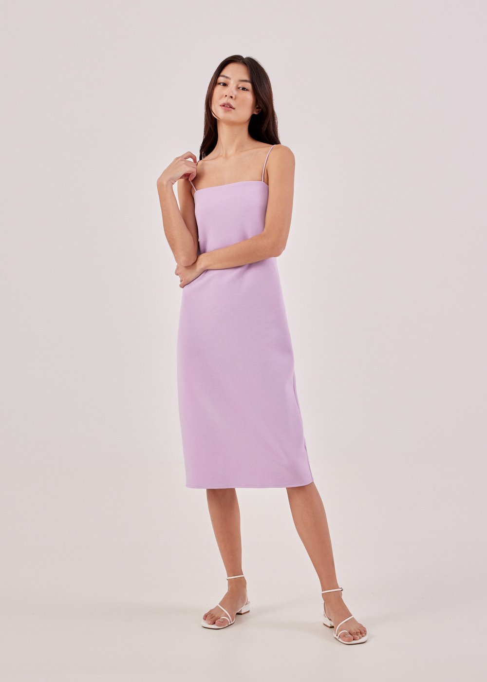 

Erina Neoprene Jersey Column Dress-030-L