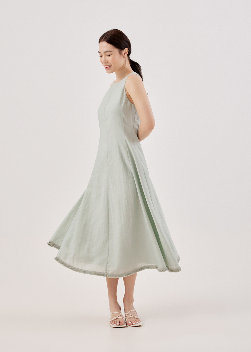 

Skarlette Panelled Midaxi Dress-156-M