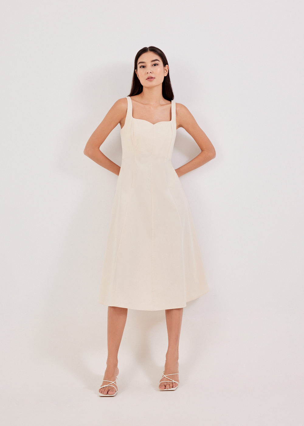 

Jadyn Sweetheart Fit & Flare Dress-035-XS