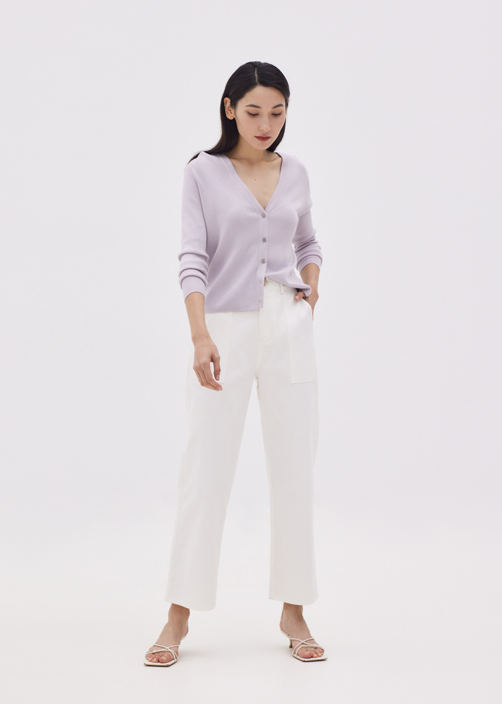 

Aluna Cotton Twill Pocket Pants-031-XS