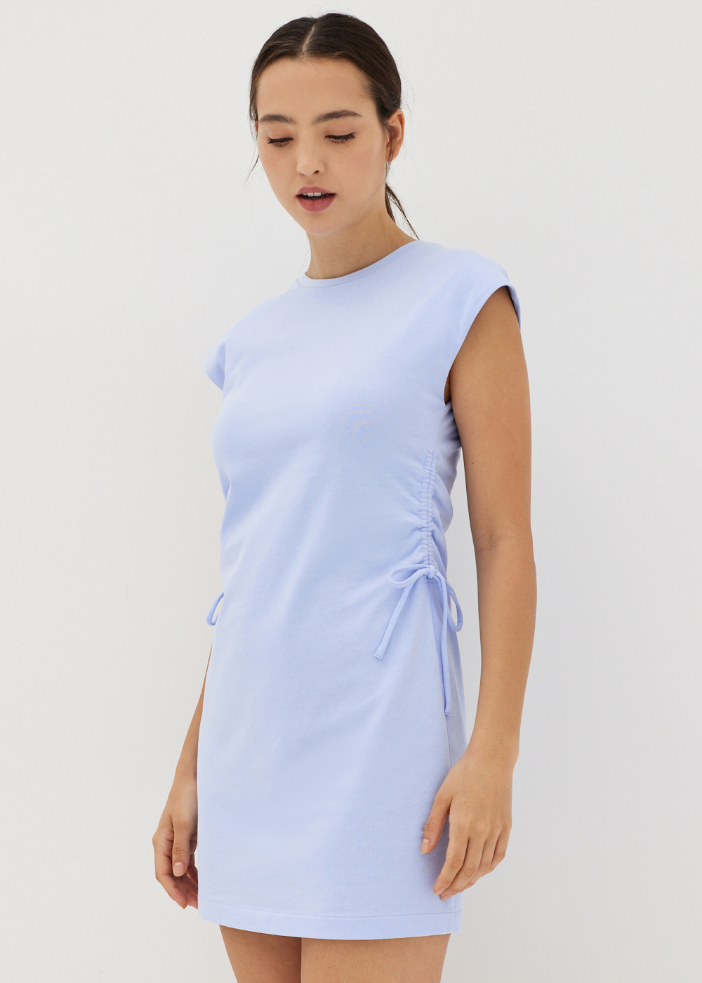 Buy Dena Side Ruched TShirt Dress Love, Bonito Singapore Shop Women's Fashion Online