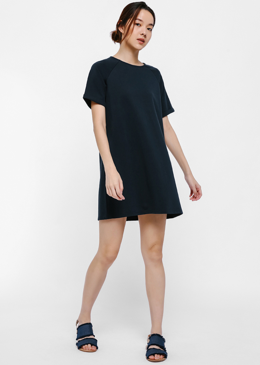 relaxed fit t shirt dress