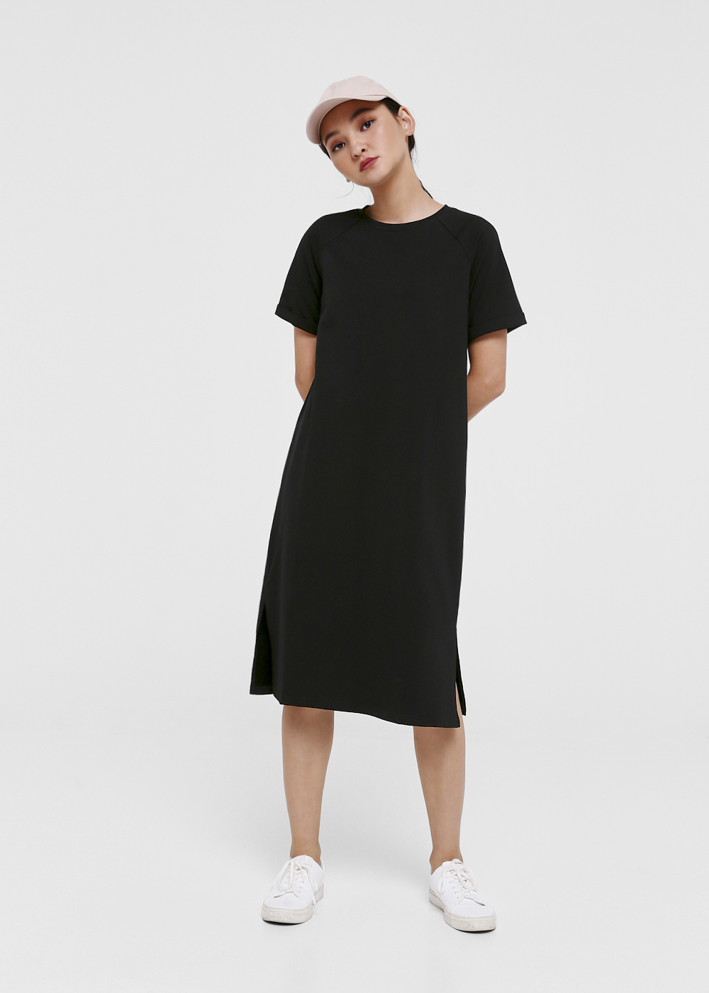 relaxed t shirt dress