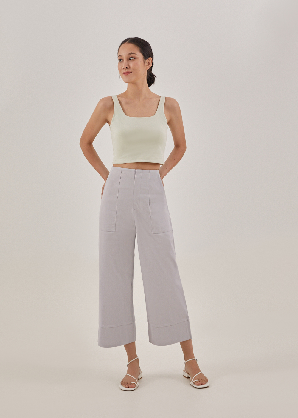 

Peanne Wide Leg Culottes-122-S