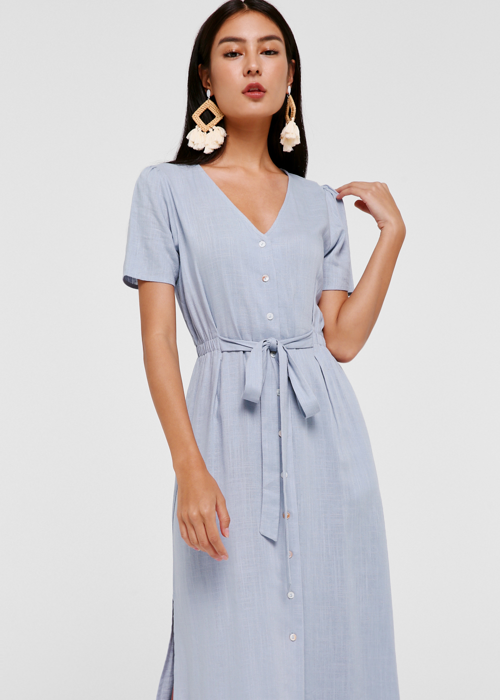 etteh shirt maxi dress
