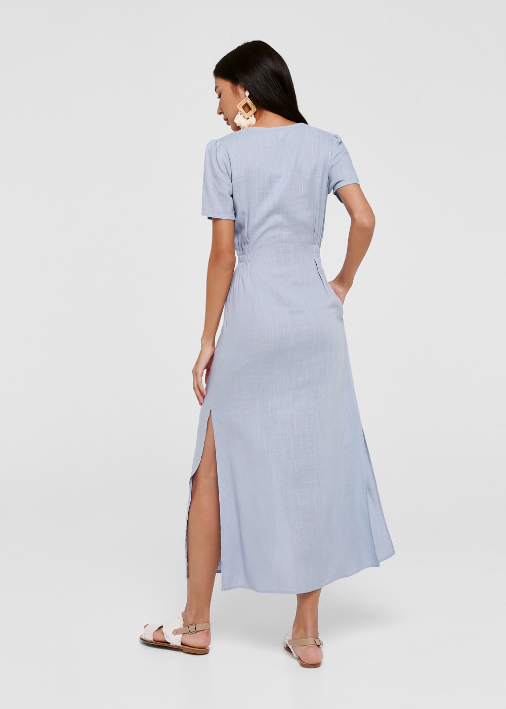 etteh shirt maxi dress