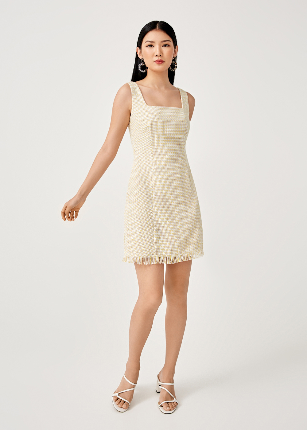 Buy Leia Tweed A-line Mini Dress @ Love, Bonito Malaysia | Shop 