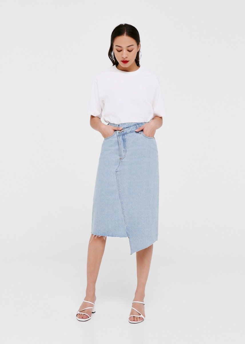 love bonito denim skirt