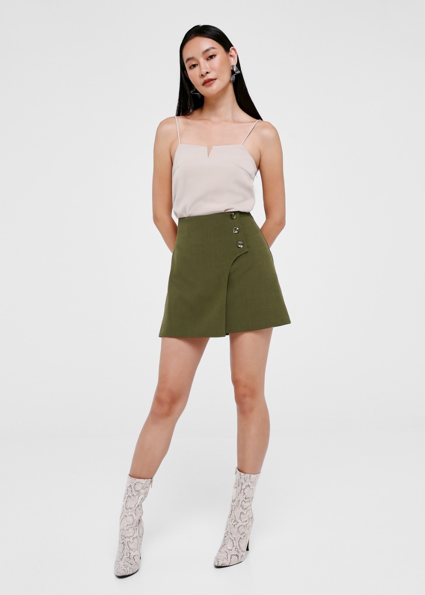 button skirt malaysia