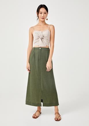 Shayn A-line Maxi Skirt
