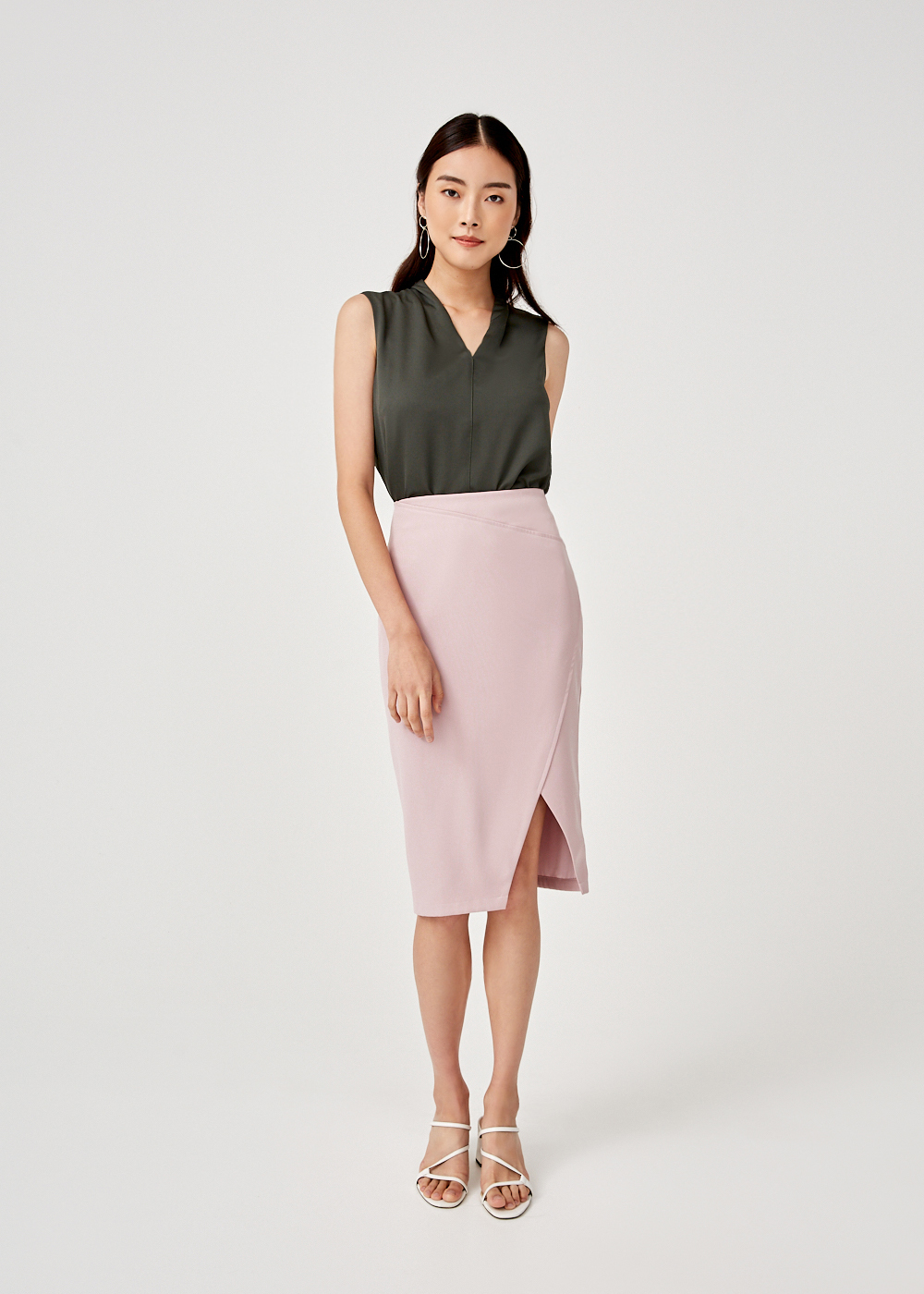 midi pencil skirt tall