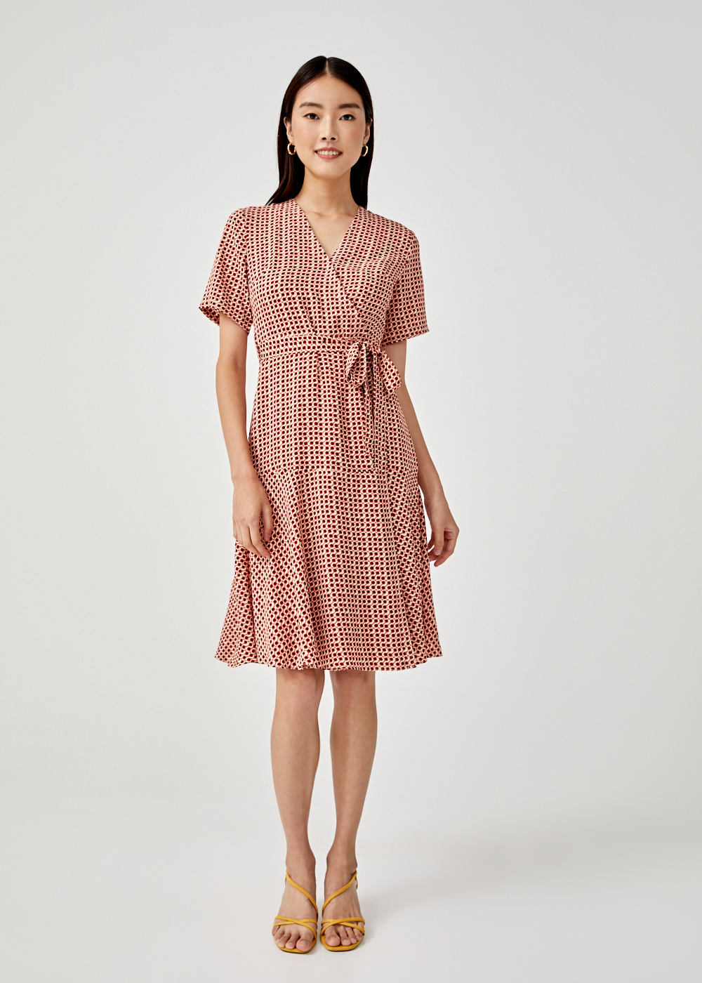 love bonito wrap dress