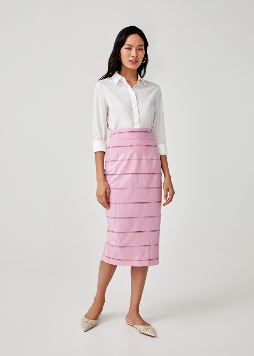 buy white pencil skirt online