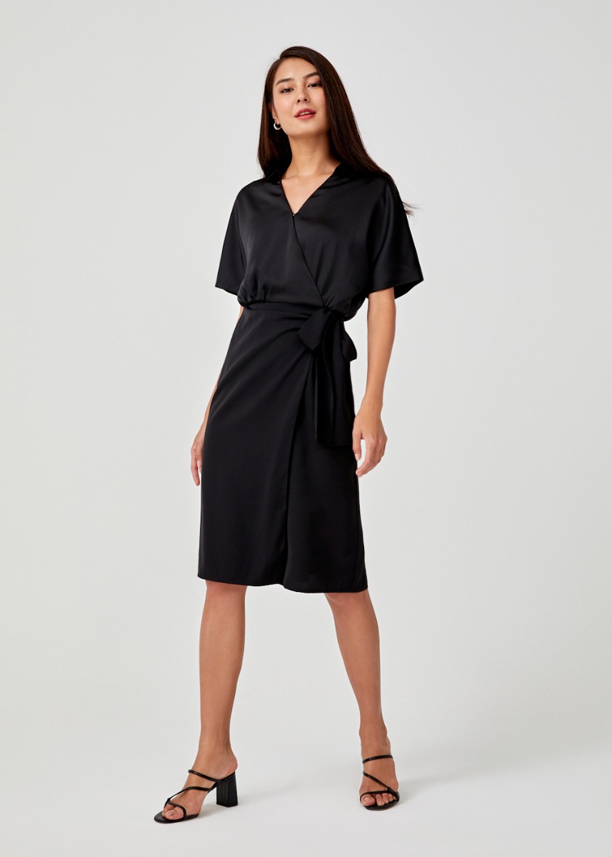 love bonito wrap dress