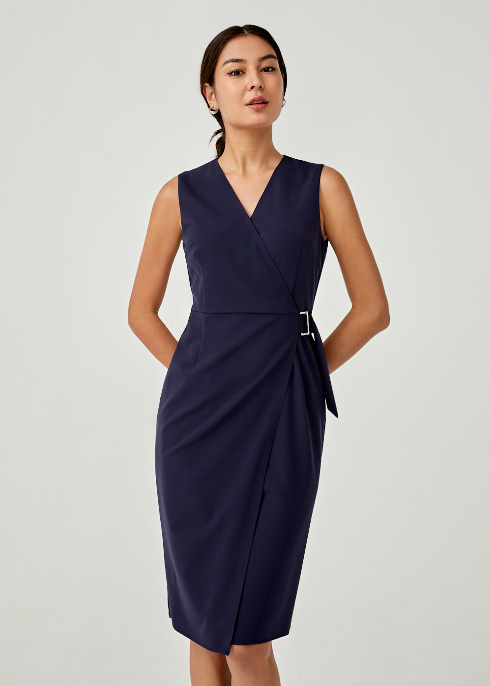sheath wrap dress