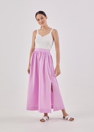 Maevee Elastic Maxi Skirt