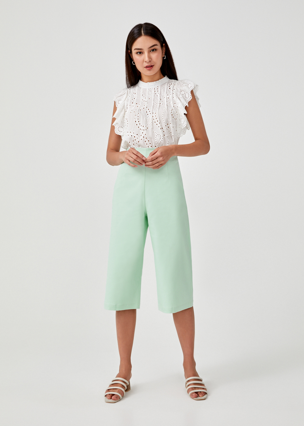 

Anyssa Wide Leg Culottes-021-S