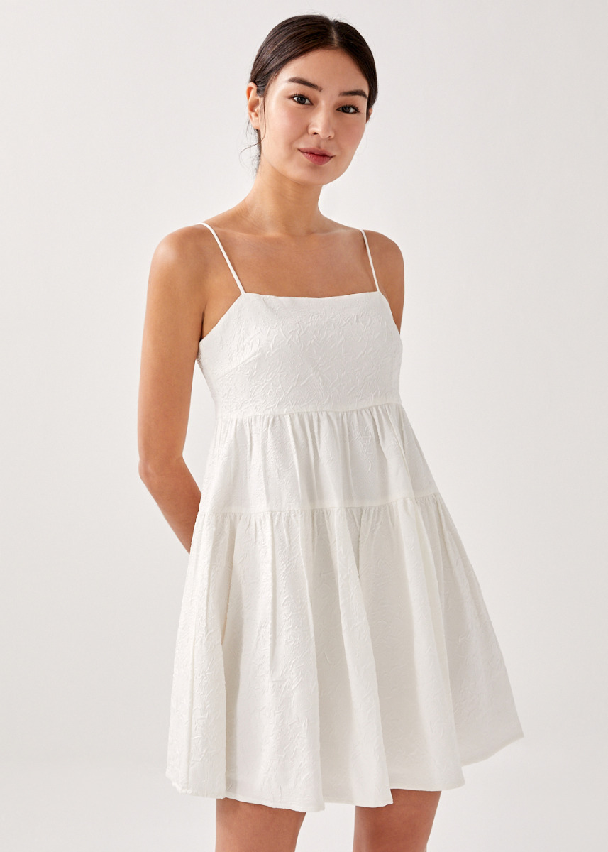 Kivia Textured Mini Dress - ShopperBoard