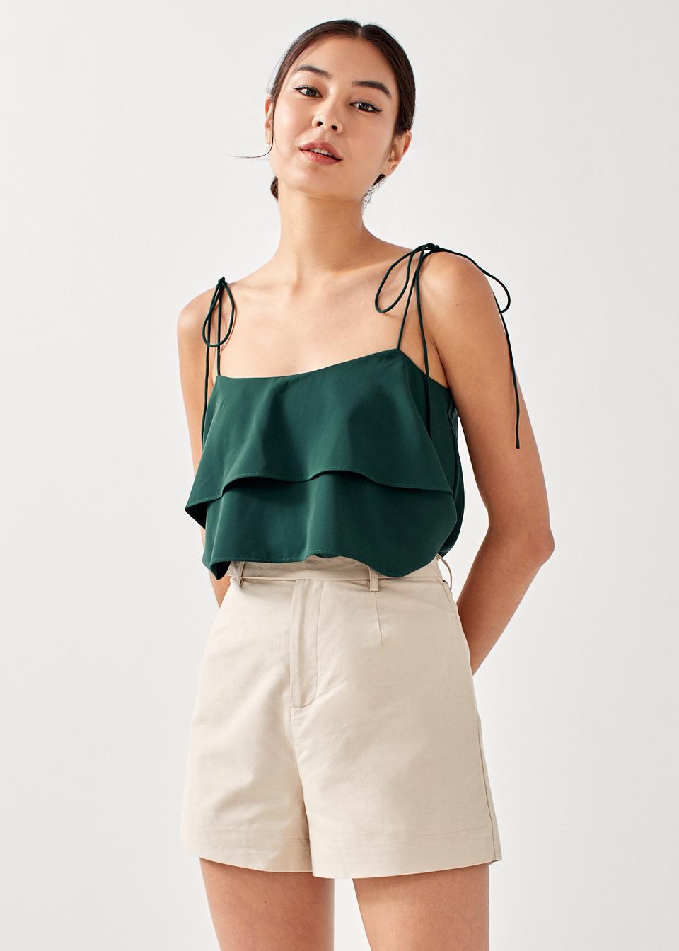 Buy Airene Ruffle Overlay Top @ Love, Bonito Hong Kong ...