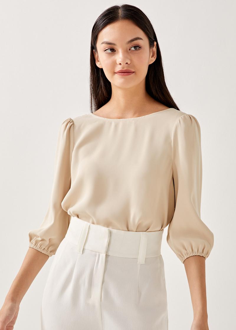 Garie Low Back Relaxed Blouse