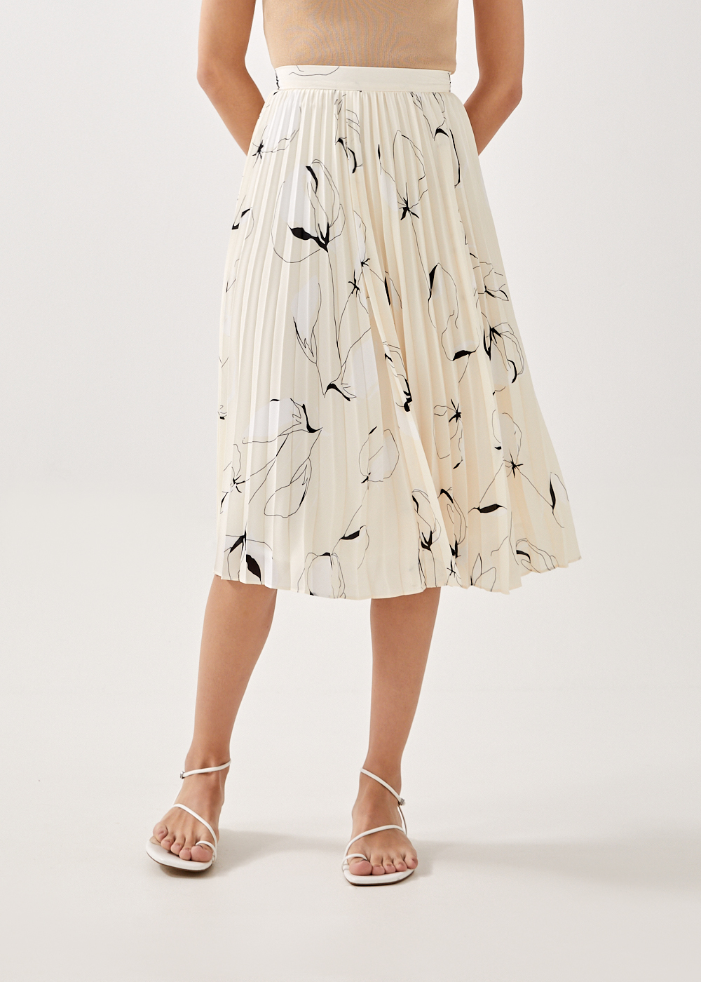 Bibiy. ODETTE PLEATED SKIRT vasser.fr