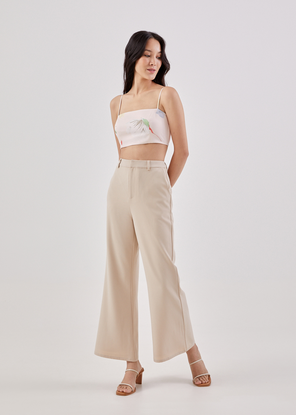 

Eloise Crop Top in Azalea Romance-034-L