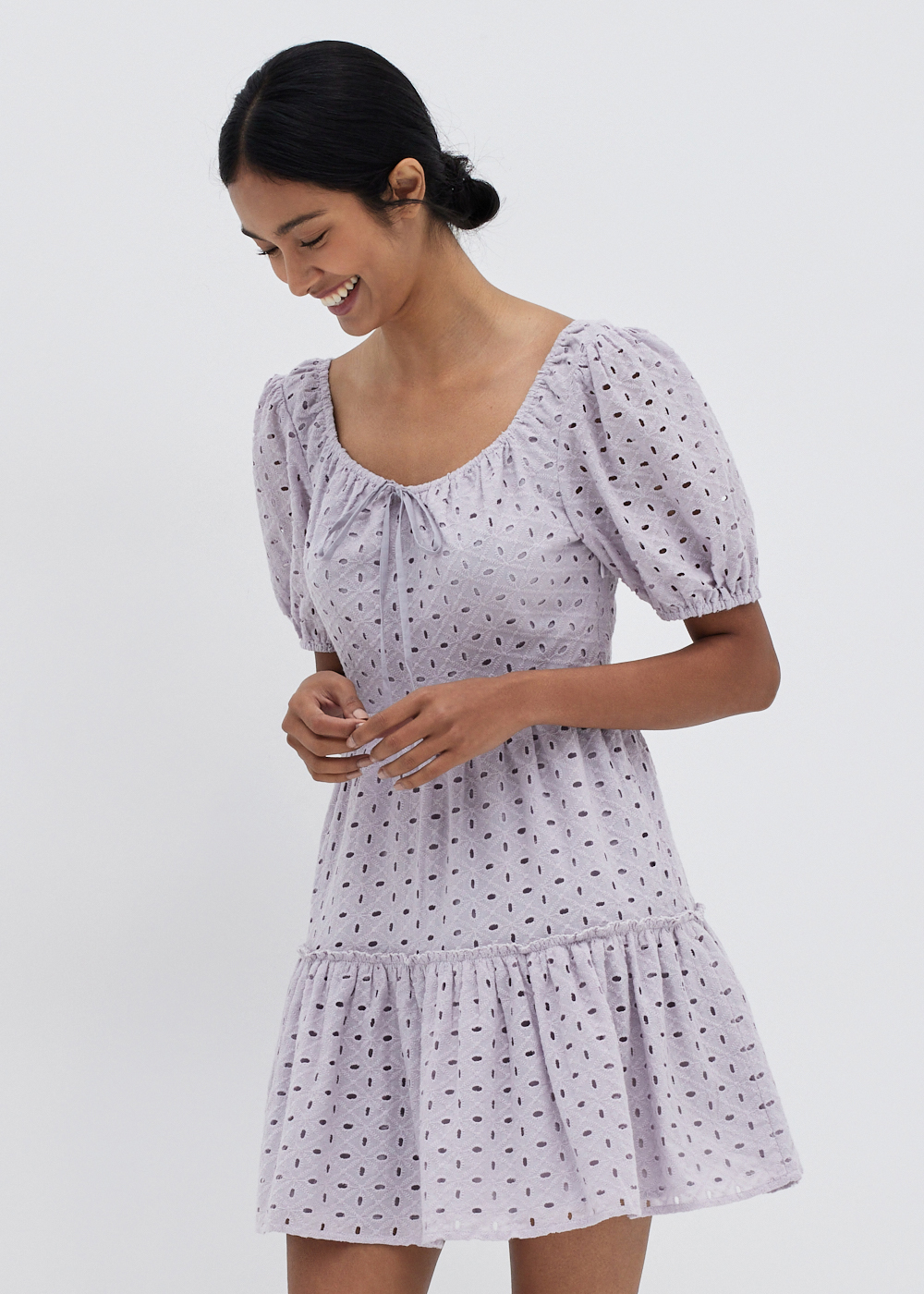 Buy Lynda Broderie Tiered Dress Love, Bonito Singapore Shop Women's