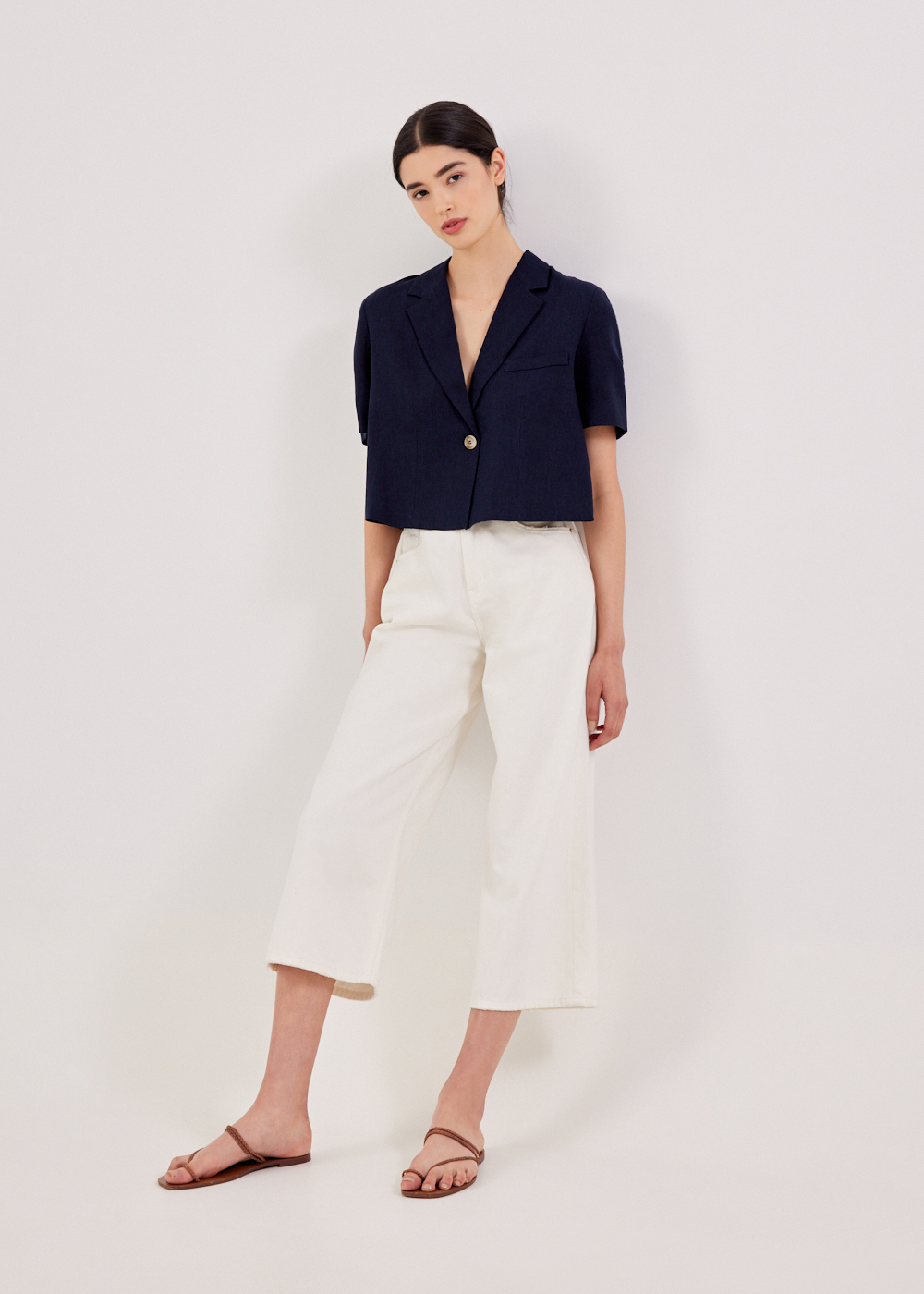 

Jaide Linen Blazer-052-XXL