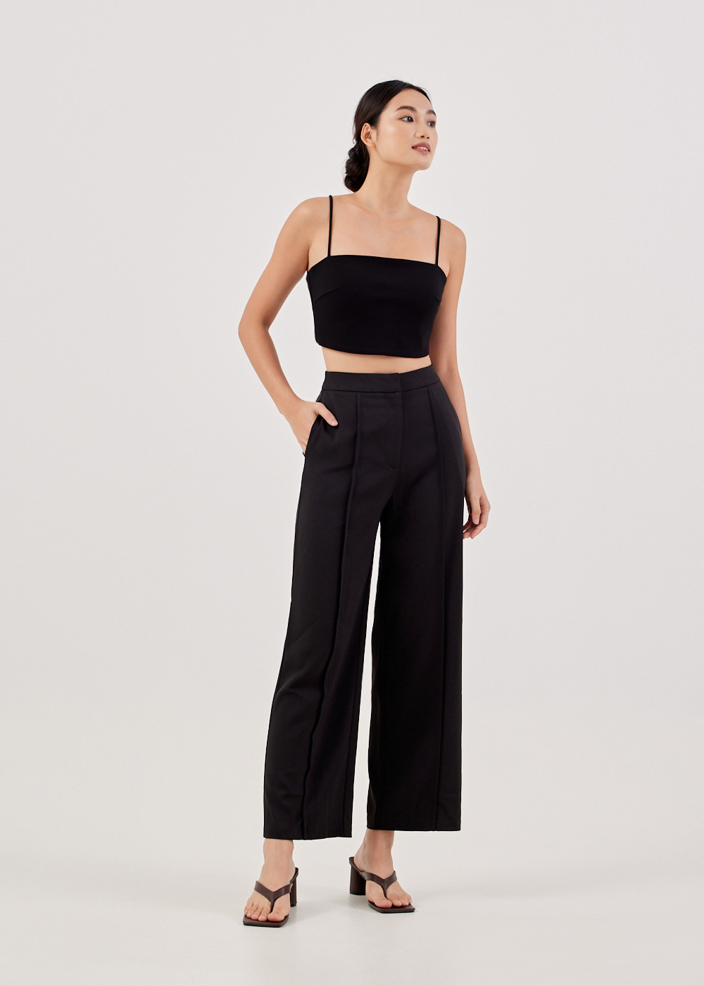 

Scotlyn Pintuck Trousers-014-XS