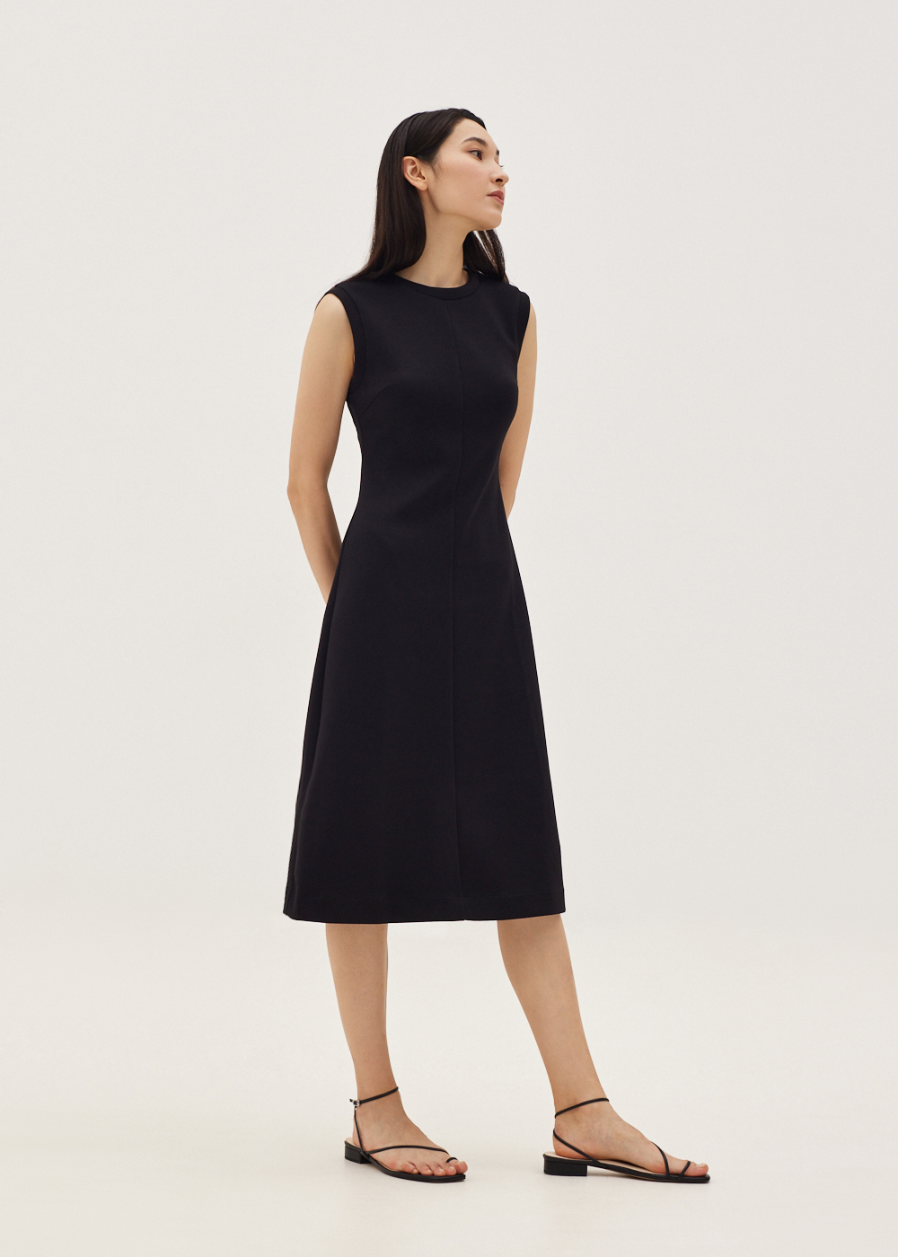 

Bellamy Neoprene A-line Dress-014-S