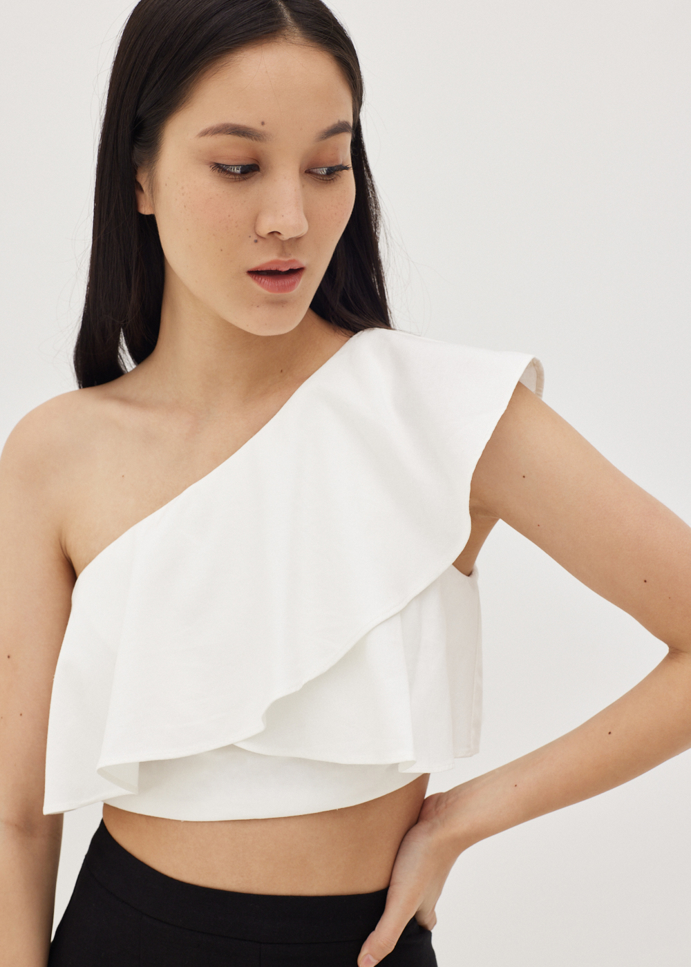 Buy Naura Linen Fitted Toga Top @ Love, Bonito Singapore | Shop Women's ...
