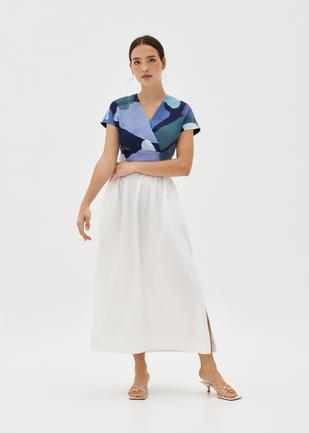 Abelle Cropped Top in Serendipity