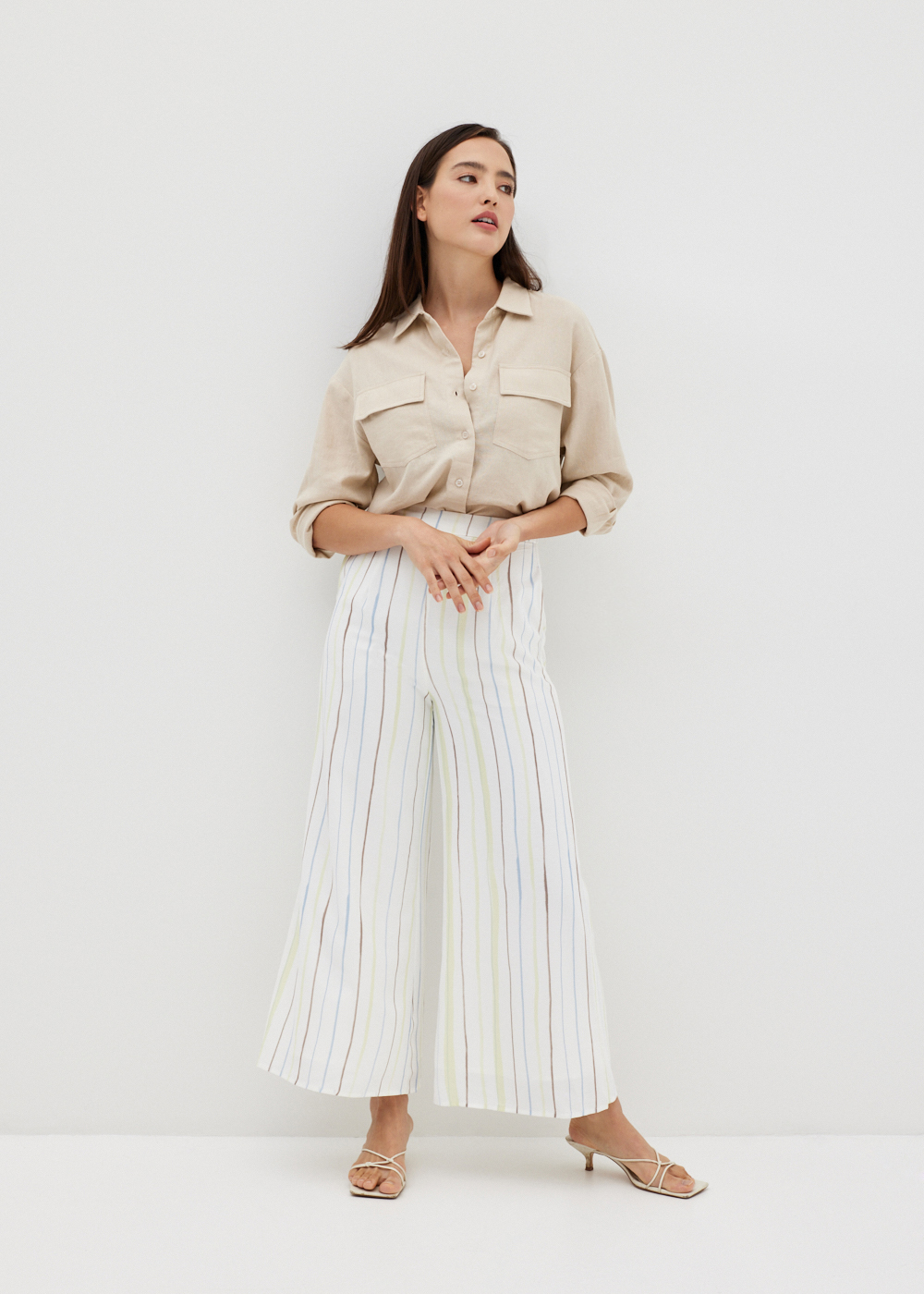 

Hilson Linen Oversized Shirt-042-XXS
