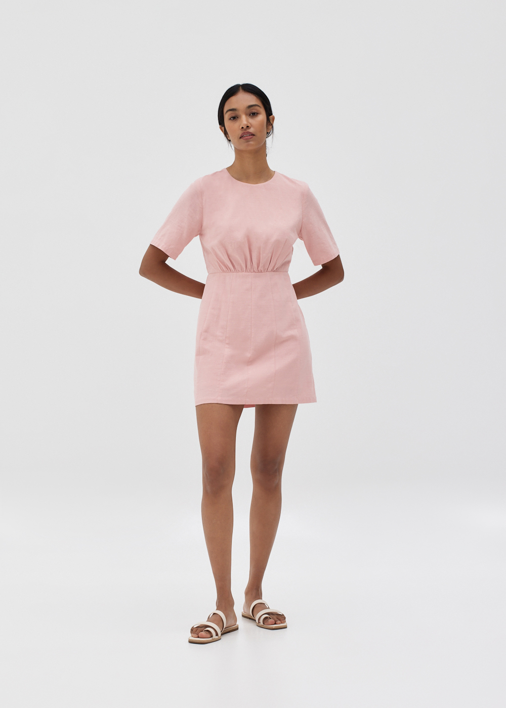 

Zaila A-line Panel Dress-026-L
