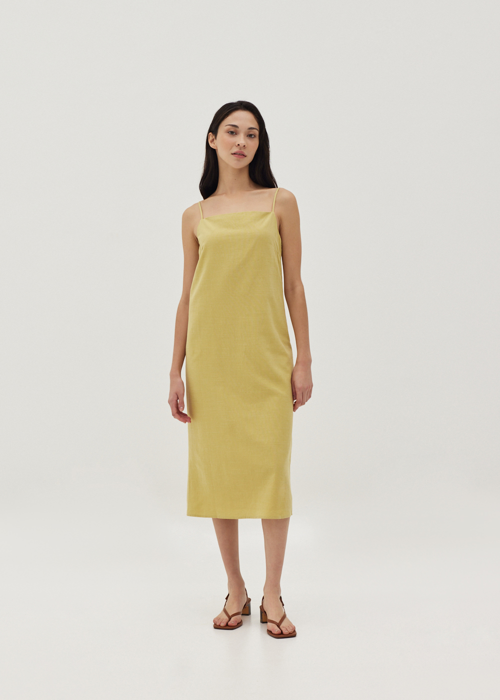 

Cassidy Linen Column Dress-253-M