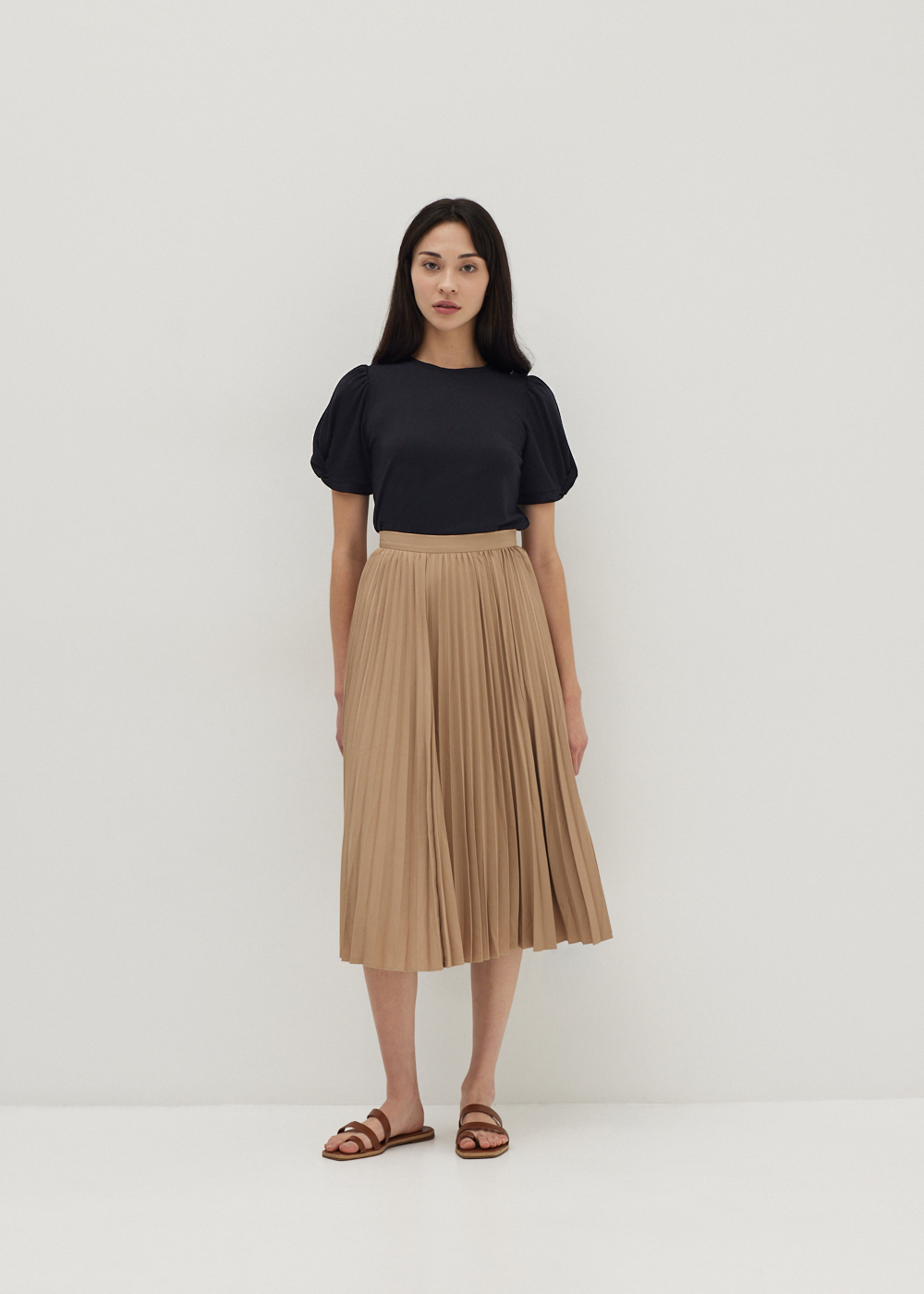 

Libbie Puff Sleeve Blouse-014-XS