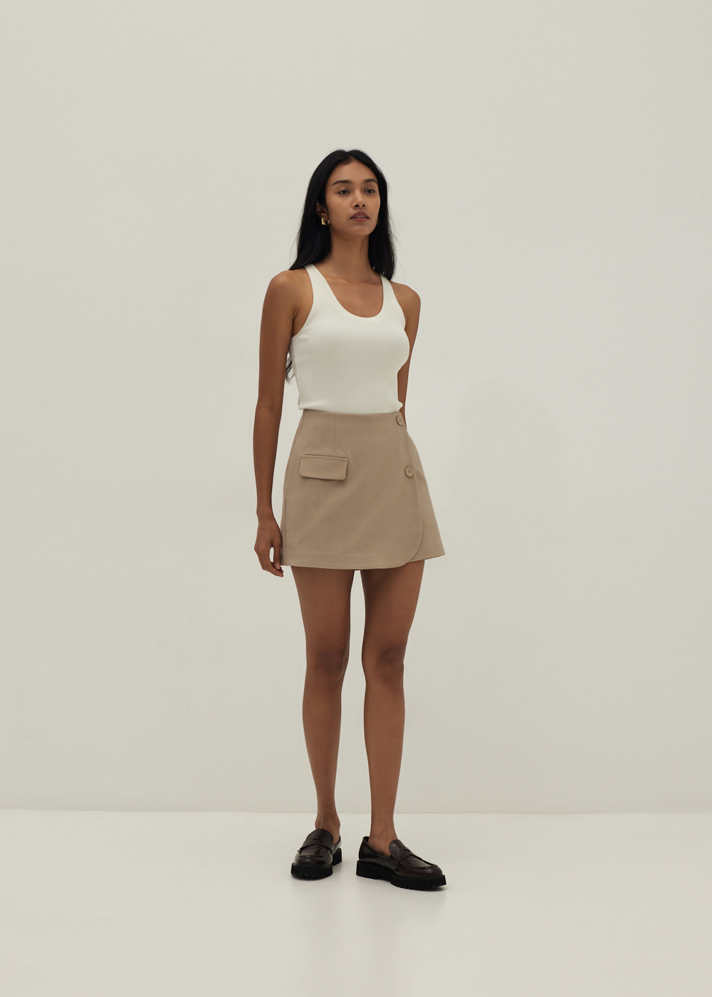 

Kendall Cotton A-line Skorts-235-S