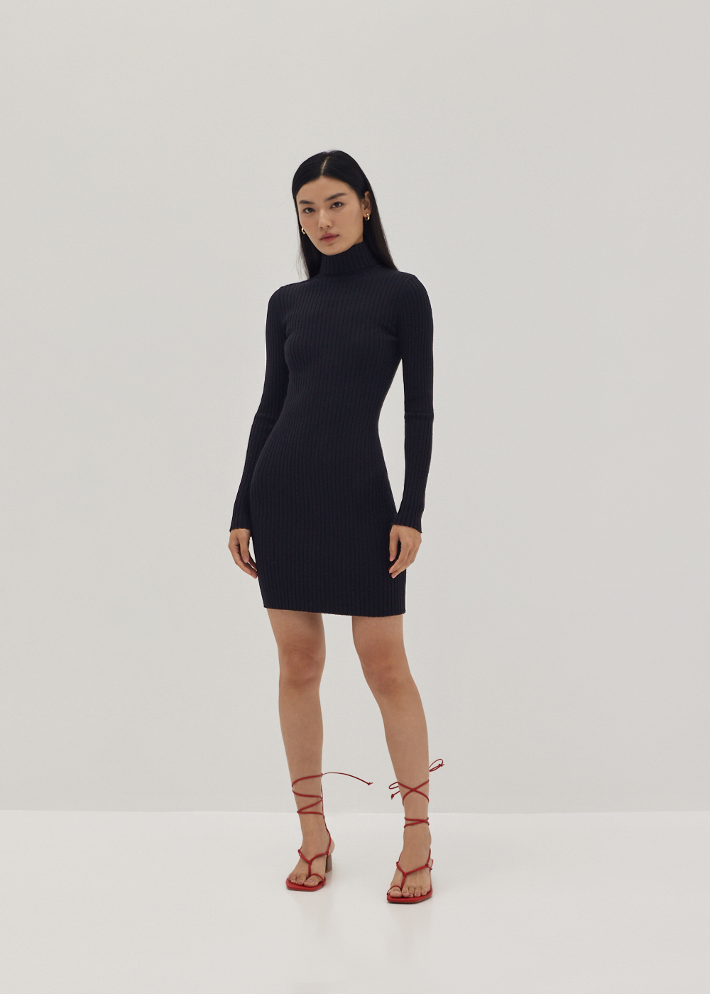 

Shaina Knit Bodycon Dress-014-M