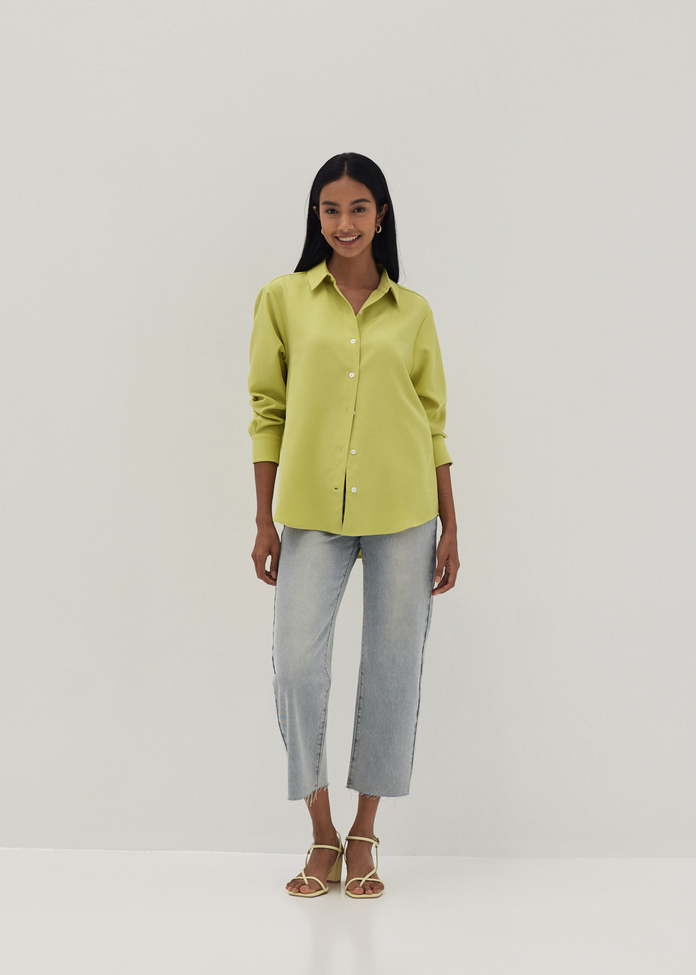 

Mitzi Relaxed Fit Shirt-108-S
