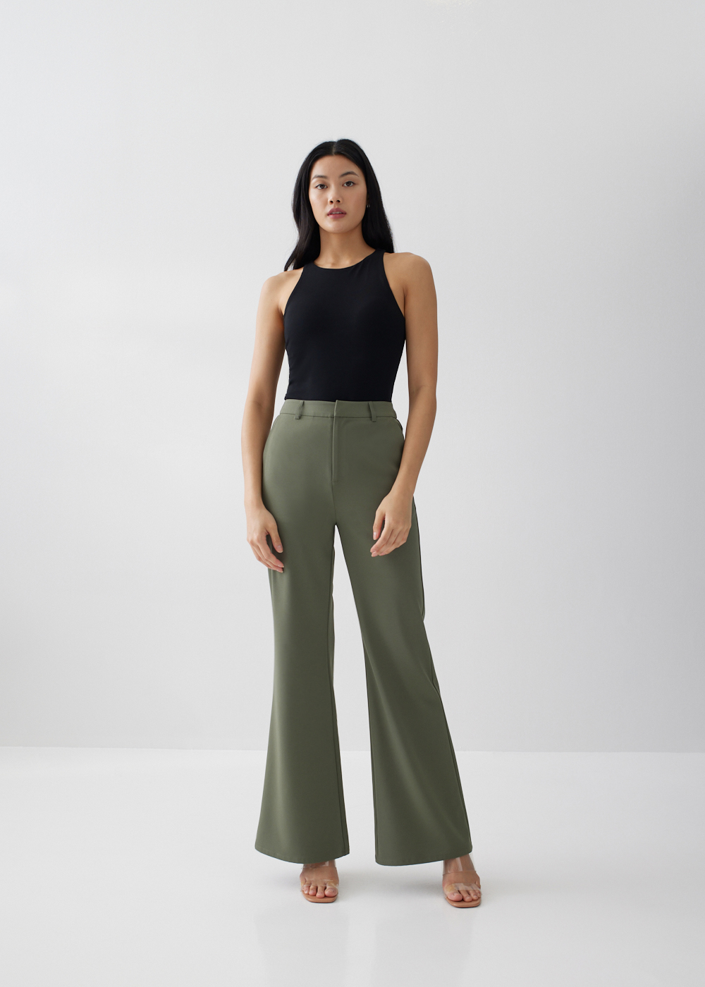 

Janela Padded Jersey Tank Top-014-XXS