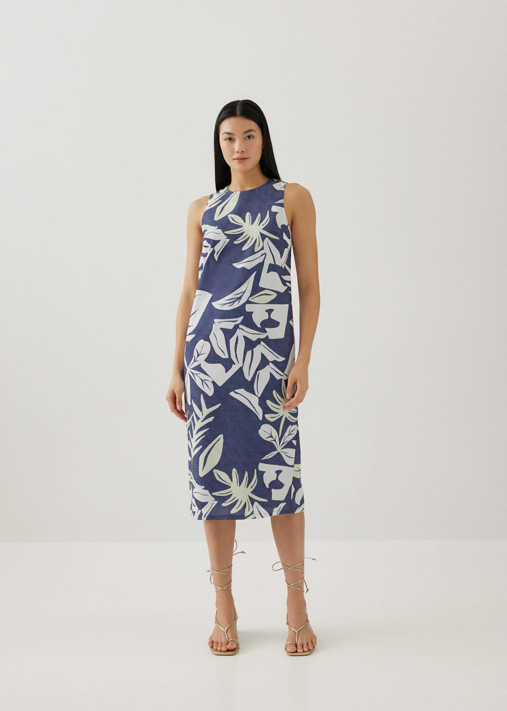 

Avon Column Dress in Tropical Breeze-052-XL