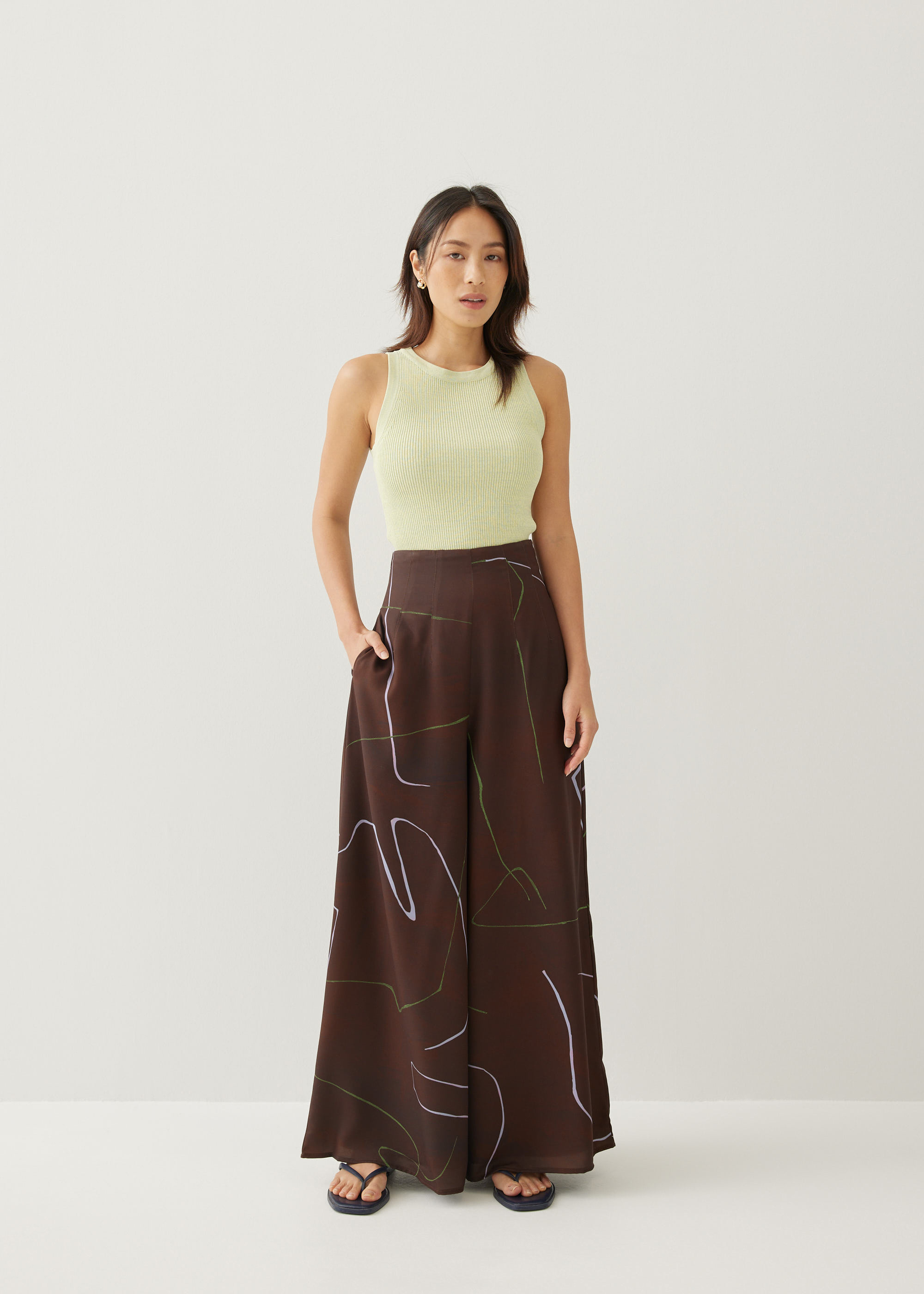 

Veneza Wide Leg Pants in Golden Hour-277-XL