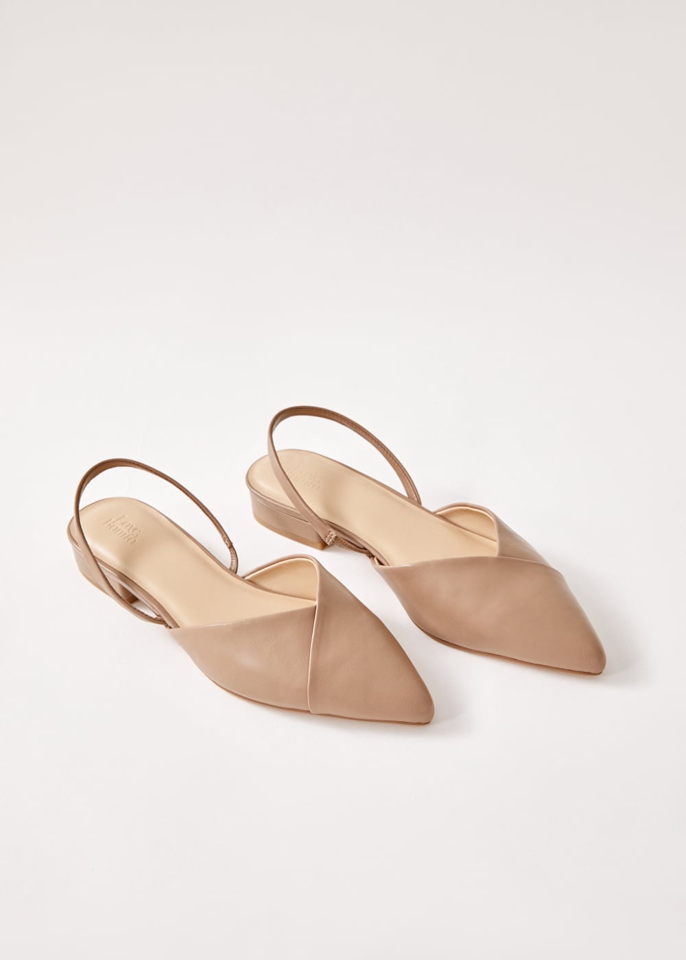 slingback mules flat